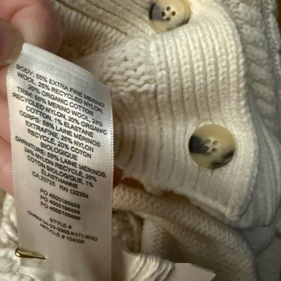 Wilfred Alps Cardigan In Birch - Picture 7 of 9